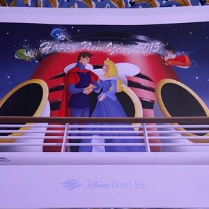 Disney Limited Edition Happy New Year 2015 Lithograph